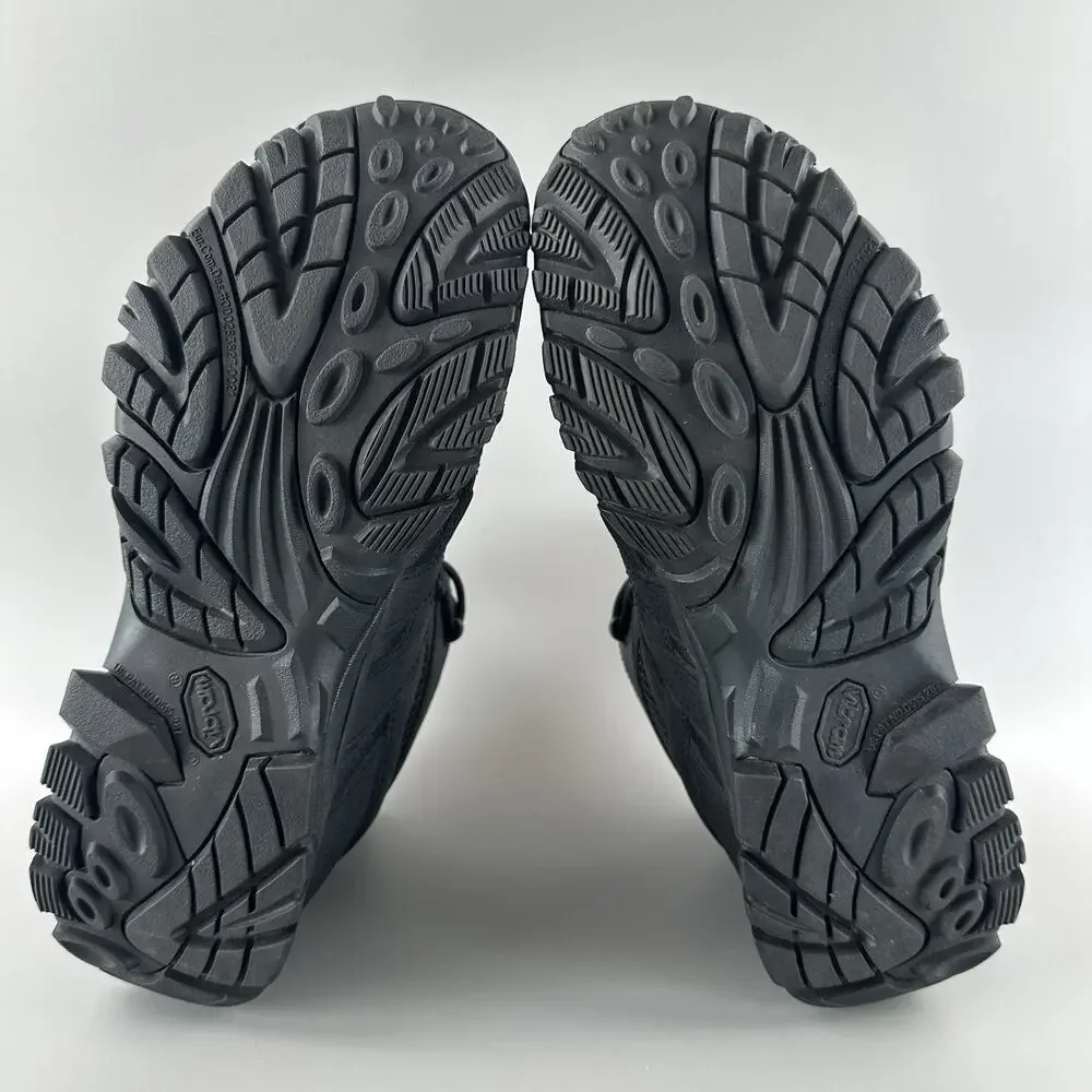 Merrell Moab 2 Mid Tactical Men Size 10.5 Black Waterproof Vibram Boots J15853